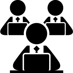 People working on computers 